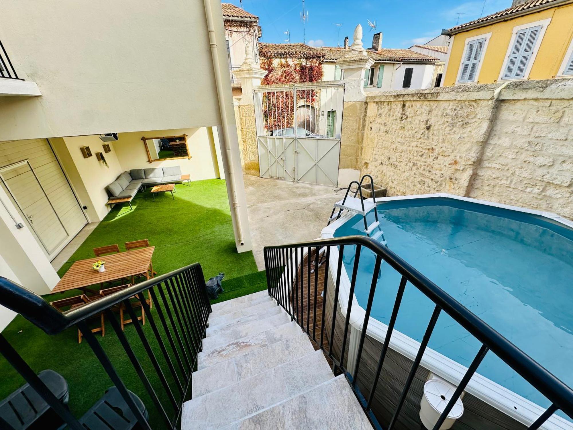 Les Appartements Du Mas - Rose Marie Aigues-Mortes Luaran gambar