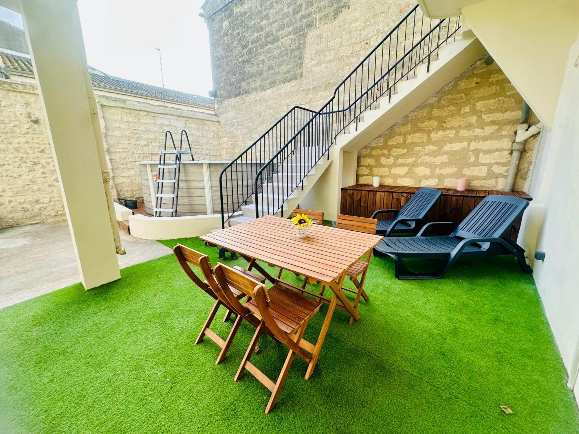 Les Appartements Du Mas - Rose Marie Aigues-Mortes Luaran gambar